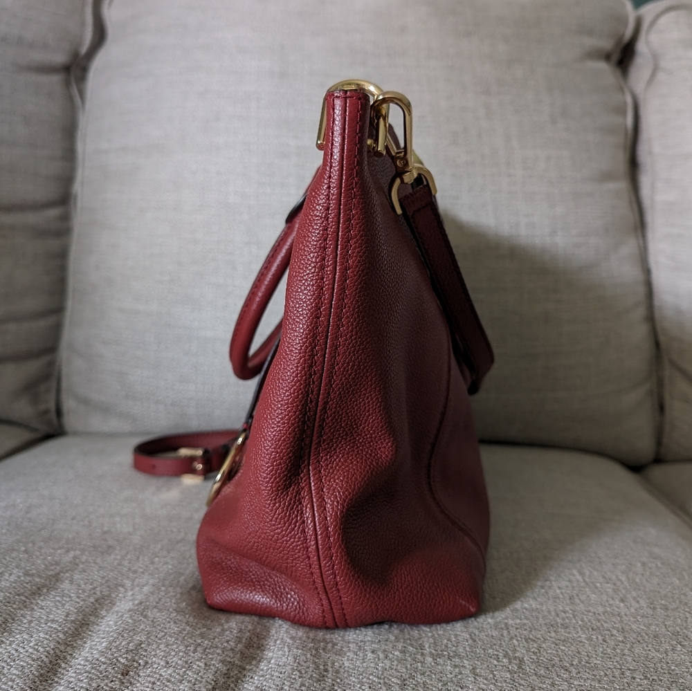 Michael Kors Sienna Leather Satchel - Picture 3 of 12